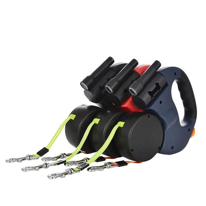 Luniton 3M Retractable Dual Dog Leash - Luniton