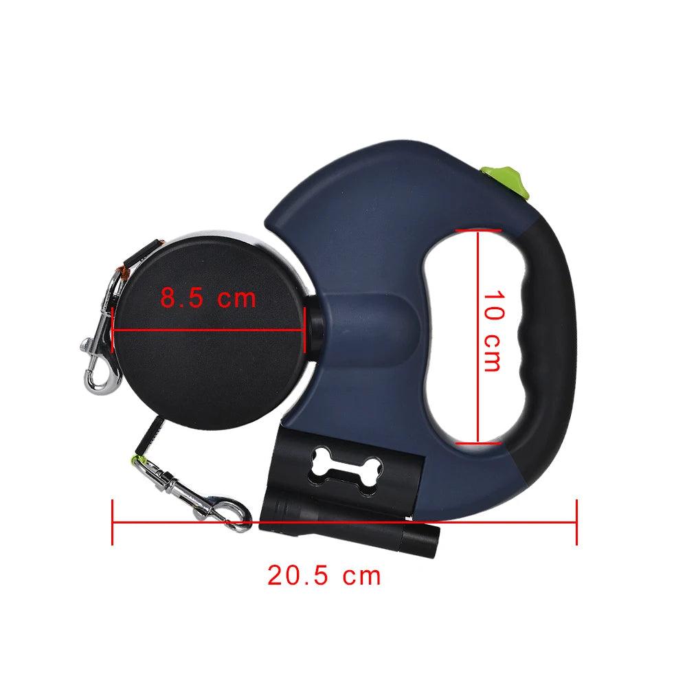 Luniton 3M Retractable Dual Dog Leash - Luniton