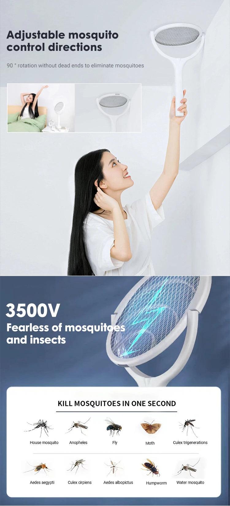 Luniton 5-in-1 Electric Mosquito Swatter - Luniton