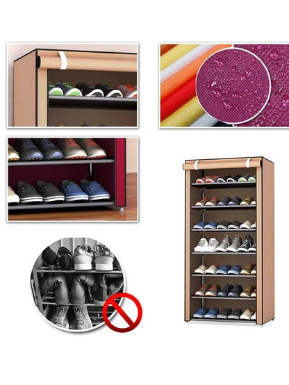 Luniton Dustproof Shoe Storage Rack Organizer - Luniton