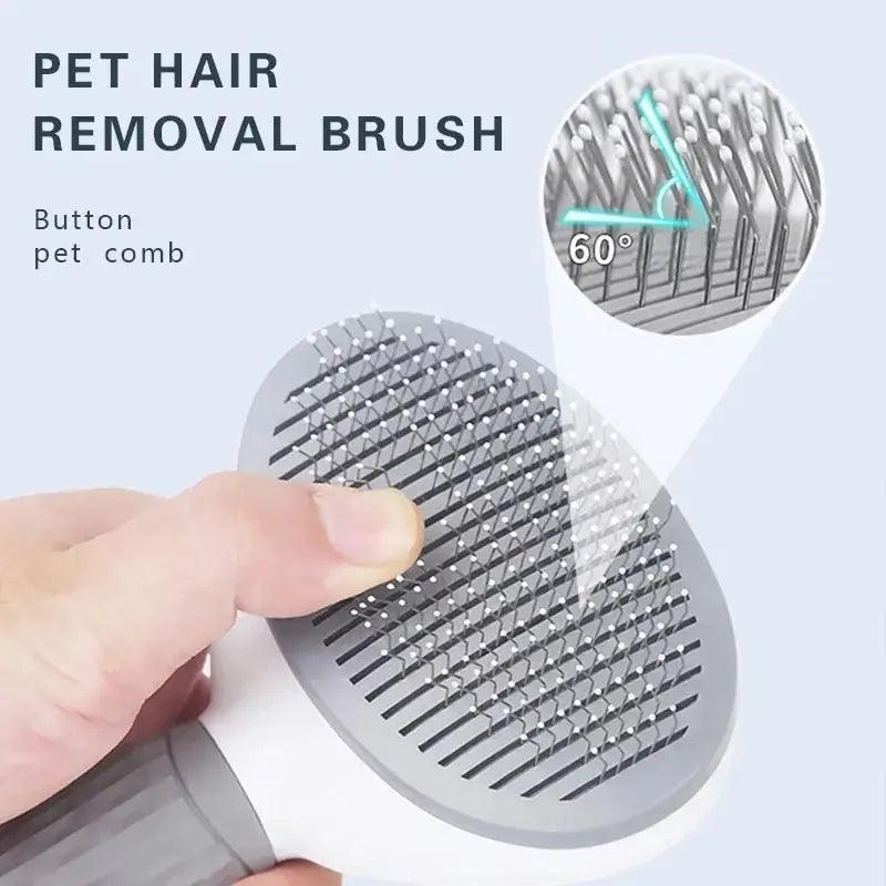 Luniton Self-Cleaning Pet Hair Remover Brush - Luniton