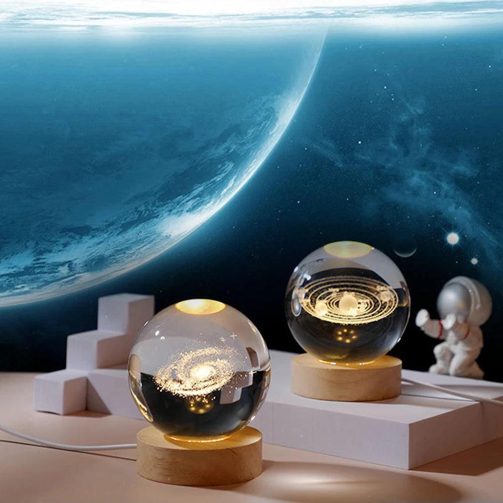 Luniton Unique 3D Crystal Ball Lamp - Luniton