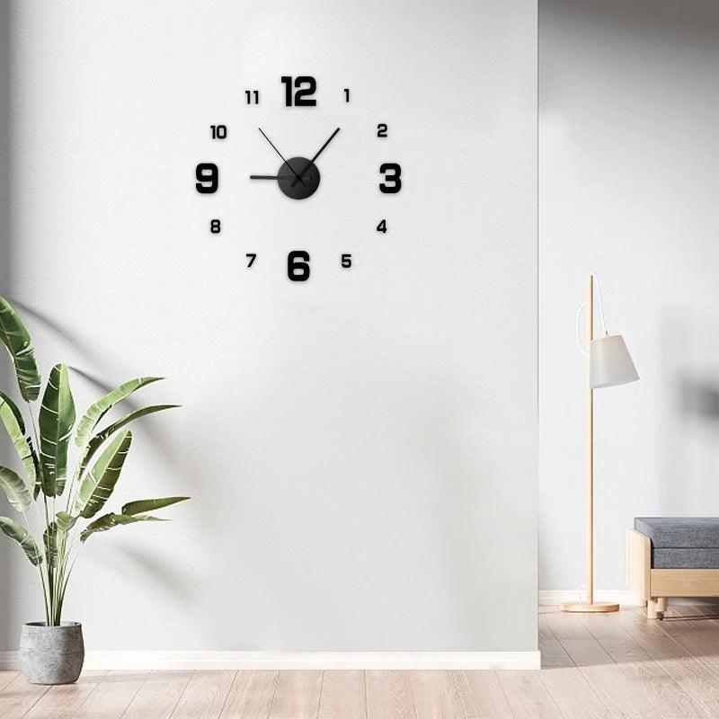 Luniton Frameless DIY Wall Clock - Luniton