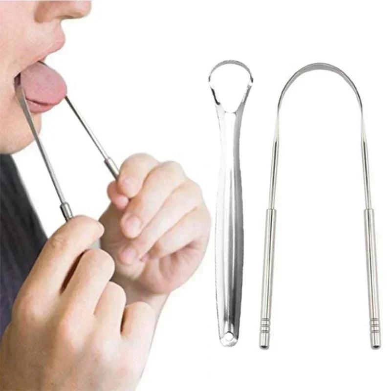 Luniton Reusable Stainless Steel Tongue Scraper - Luniton