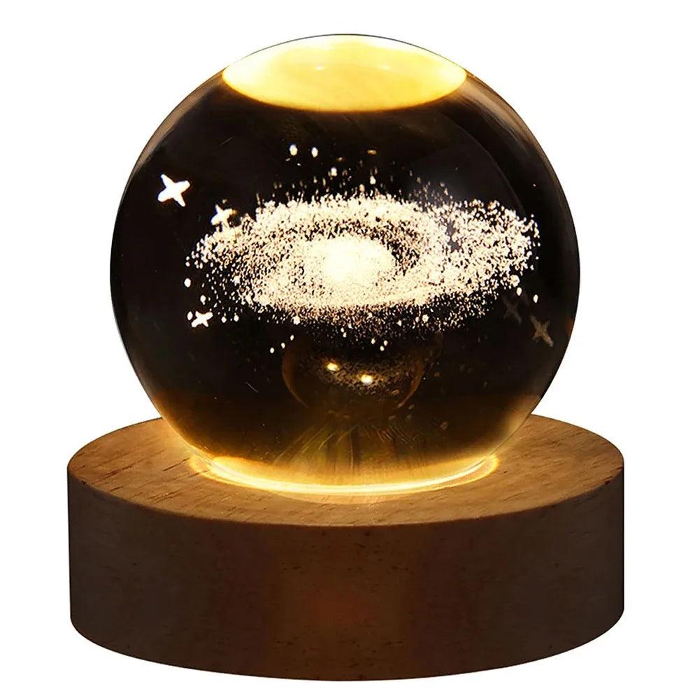 Luniton Unique 3D Crystal Ball Lamp - Luniton