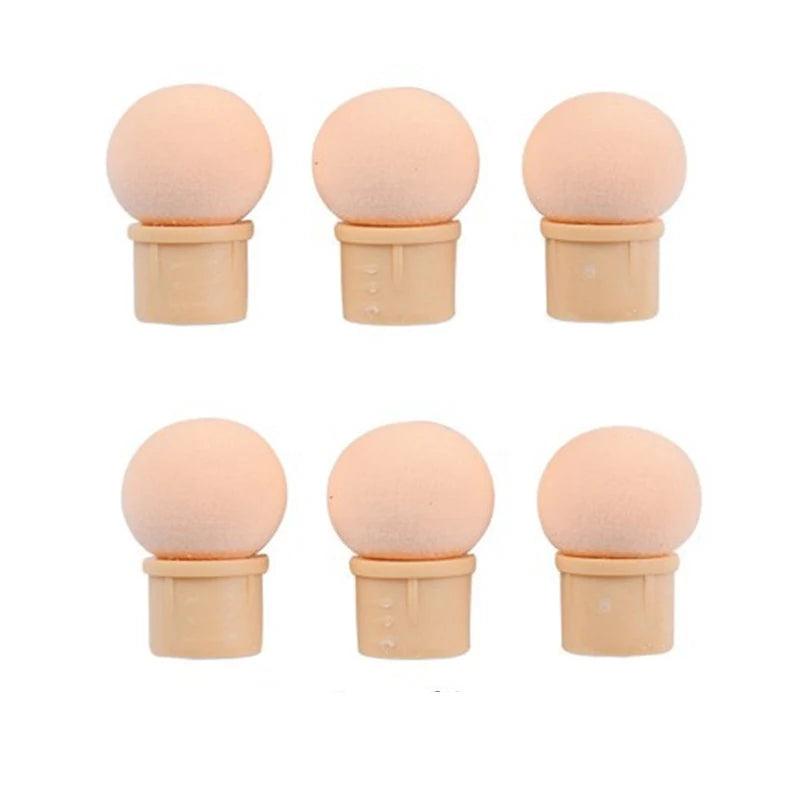 Luniton Sponge Heads Replacement Nail Art Brush - Luniton