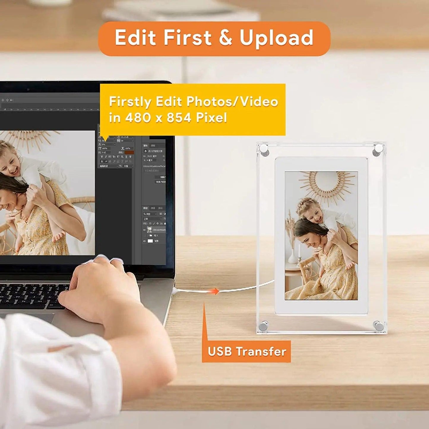 Luniton Digital Photo Frame - Luniton