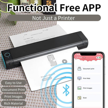 Luniton A4 Portable Thermal Printer - Luniton