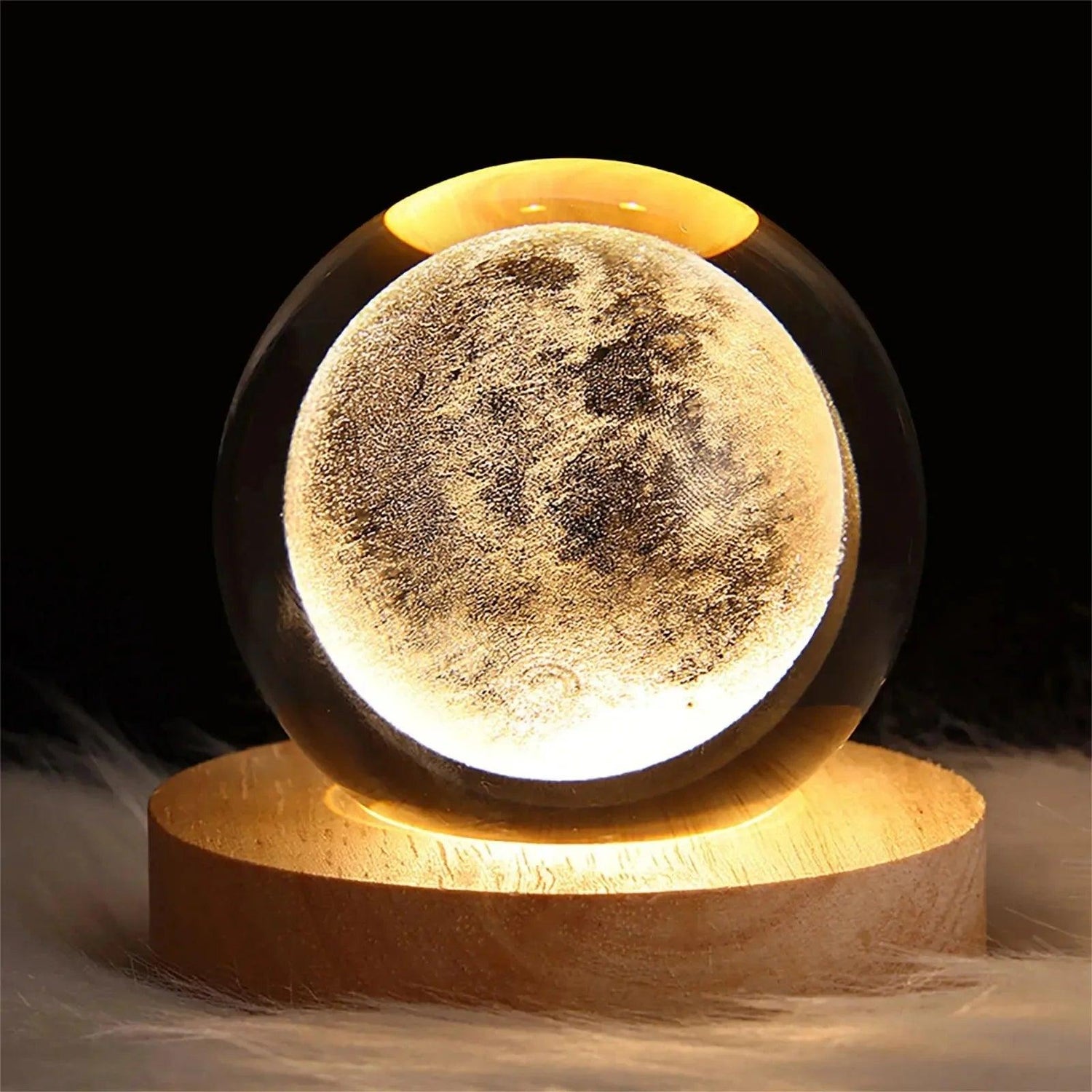 Luniton Unique 3D Crystal Ball Lamp - Luniton