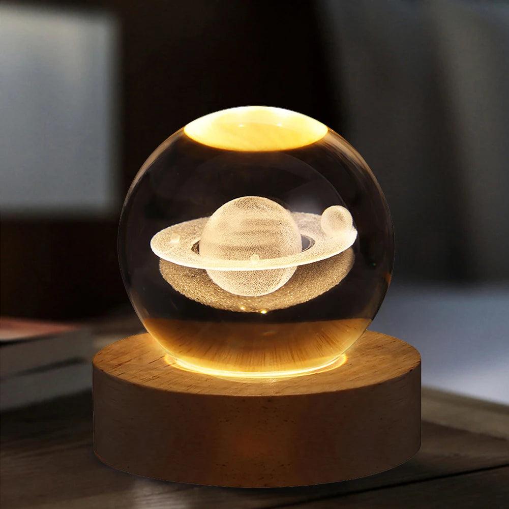 Luniton Unique 3D Crystal Ball Lamp - Luniton