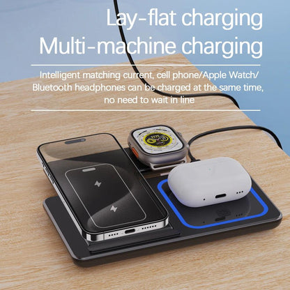 Luniton 3-in-1 Fast Wireless Charging Station - Luniton