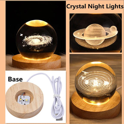 Luniton Unique 3D Crystal Ball Lamp - Luniton