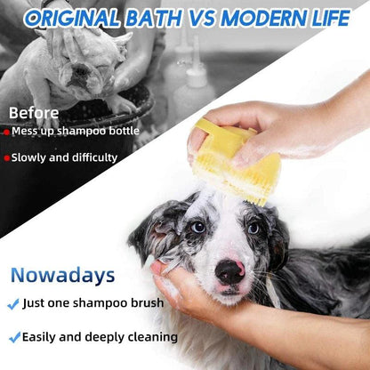 Luniton Pet Dog Shampoo Brush - Luniton