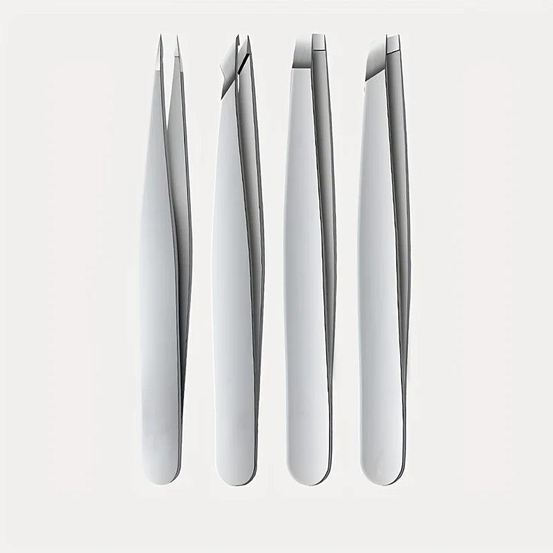 Luniton 4-Piece Professional Tweezers Set - Luniton