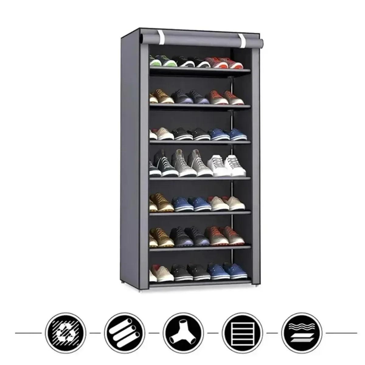 Luniton Dustproof Shoe Storage Rack Organizer - Luniton