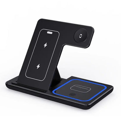 Luniton 3-in-1 Fast Wireless Charging Station - Luniton