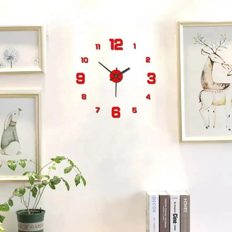 Luniton Frameless DIY Wall Clock - Luniton