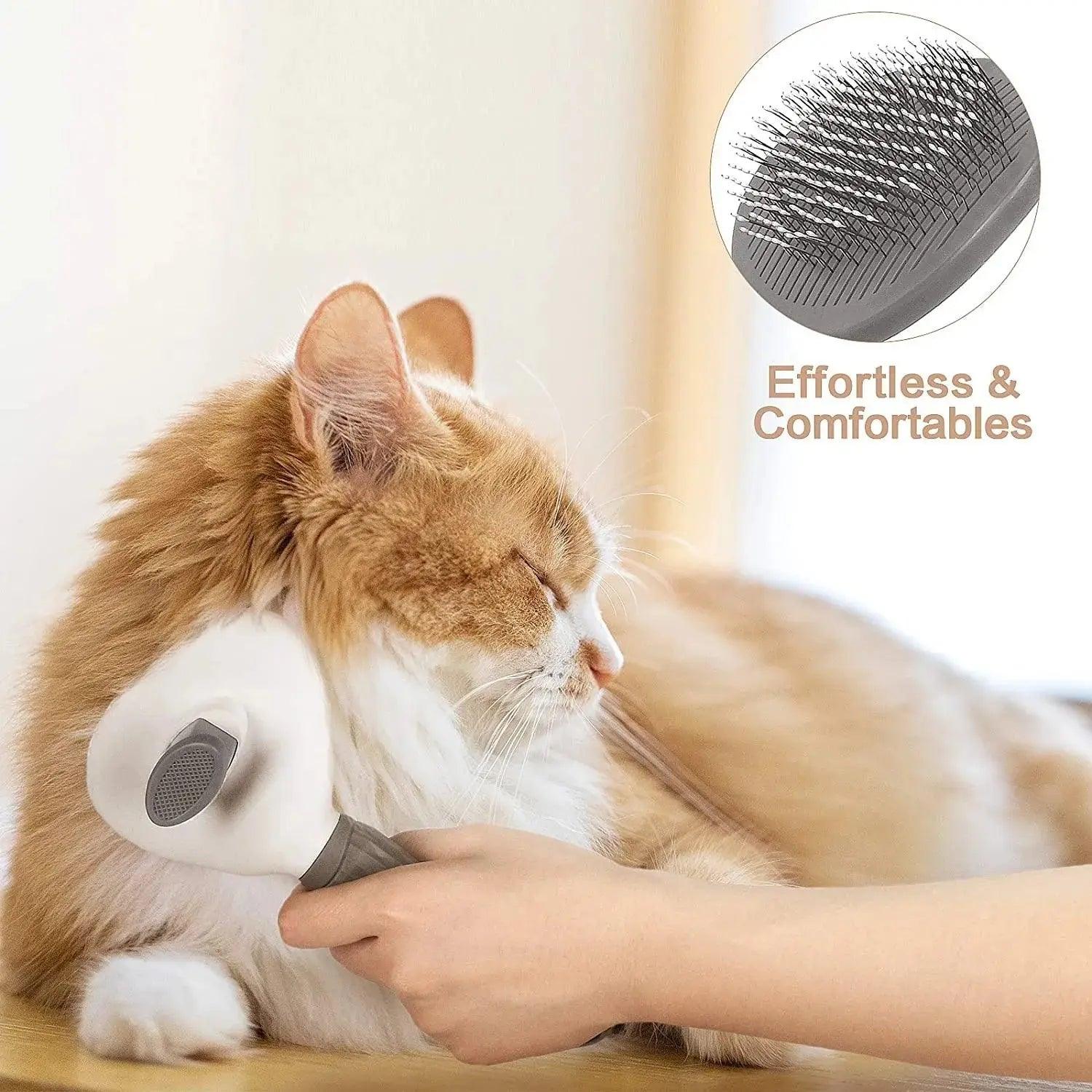 Luniton Self-Cleaning Pet Hair Remover Brush - Luniton