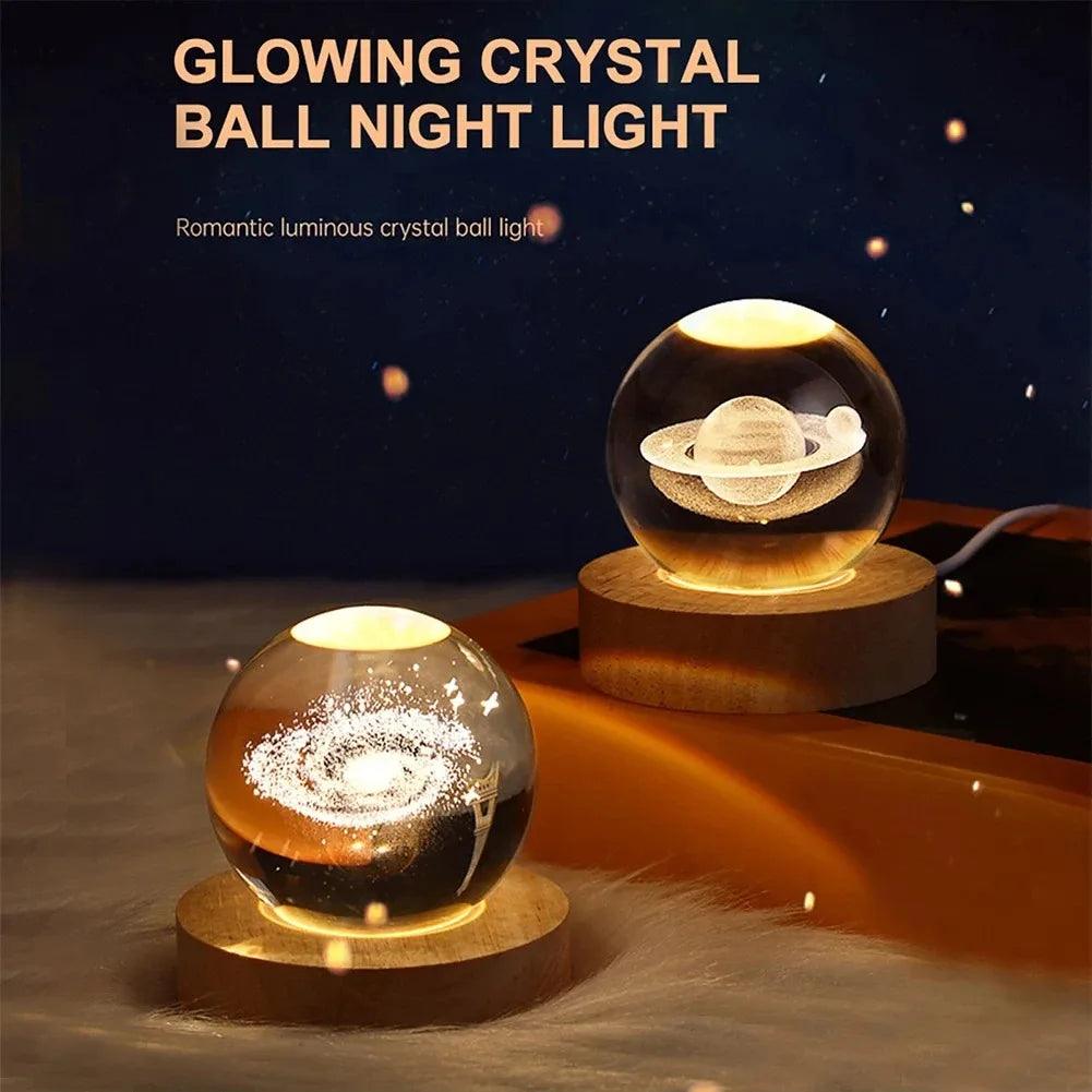 Luniton Unique 3D Crystal Ball Lamp - Luniton